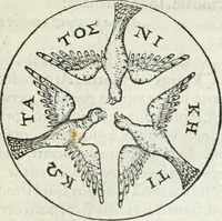 An illustration from Hieroglyphica, siue, De sacris Aegyptiorum literis commentarii, Ioannis Pierii Valeriani Bolzanii Bellunensis (1556)