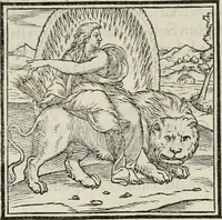 An illustration from Hieroglyphica, siue, De sacris Aegyptiorum literis commentarii, Ioannis Pierii Valeriani Bolzanii Bellunensis (1556)