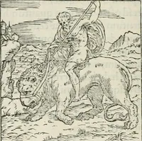 An illustration from Hieroglyphica, siue, De sacris Aegyptiorum literis commentarii, Ioannis Pierii Valeriani Bolzanii Bellunensis (1556)