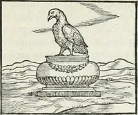 An illustration from Hieroglyphica, siue, De sacris Aegyptiorum literis commentarii, Ioannis Pierii Valeriani Bolzanii Bellunensis (1556)
