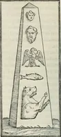 An illustration from Hieroglyphica, siue, De sacris Aegyptiorum literis commentarii, Ioannis Pierii Valeriani Bolzanii Bellunensis (1556)