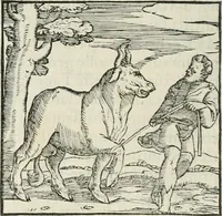 An illustration from Hieroglyphica, siue, De sacris Aegyptiorum literis commentarii, Ioannis Pierii Valeriani Bolzanii Bellunensis (1556)