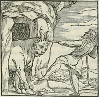 An illustration from Hieroglyphica, siue, De sacris Aegyptiorum literis commentarii, Ioannis Pierii Valeriani Bolzanii Bellunensis (1556)