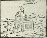 An illustration from Hieroglyphica, siue, De sacris Aegyptiorum literis commentarii, Ioannis Pierii Valeriani Bolzanii Bellunensis (1556)
