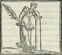 An illustration from Hieroglyphica, siue, De sacris Aegyptiorum literis commentarii, Ioannis Pierii Valeriani Bolzanii Bellunensis (1556)