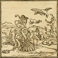 An illustration from Hieroglyphica, sive, De sacris Aegyptiorvm aliarvmqve gentivm literis commentarij (1575)