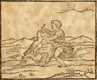 An illustration from Hieroglyphica, sive, De sacris Aegyptiorvm aliarvmqve gentivm literis commentarij (1575)