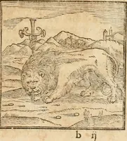 Picture 14 of 390 from Hieroglyphica, sive, De sacris Aegyptiorvm aliarvmqve gentivm literis commentarij (1575), leaf 36