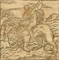 Picture 17 of 390 from Hieroglyphica, sive, De sacris Aegyptiorvm aliarvmqve gentivm literis commentarij (1575), leaf 37