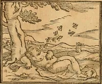 An illustration from Hieroglyphica, sive, De sacris Aegyptiorvm aliarvmqve gentivm literis commentarij (1575)