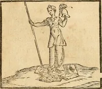 An illustration from Hieroglyphica, sive, De sacris Aegyptiorvm aliarvmqve gentivm literis commentarij (1575)
