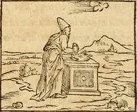 An illustration from Hieroglyphica, sive, De sacris Aegyptiorvm aliarvmqve gentivm literis commentarij (1575)