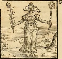 An illustration from Hieroglyphica, sive, De sacris Aegyptiorvm aliarvmqve gentivm literis commentarij (1575)
