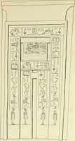 An illustration from Hieroglyphic texts from Egyptian stelae, etc (1911)