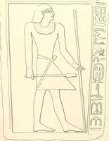 An illustration from Hieroglyphic texts from Egyptian stelae, etc (1911)