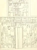 An illustration from Hieroglyphic texts from Egyptian stelae, etc (1911)