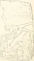 An illustration from Hieroglyphic texts from Egyptian stelae, etc (1911)