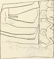 An illustration from Hieroglyphic texts from Egyptian stelae, etc (1911)