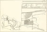 An illustration from Hieroglyphic texts from Egyptian stelae, etc (1911)