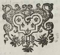 An illustration from Hieronymi Genuini Metamorphoses nominum, siue, Metatheses litterarum siue anagrammata : in quinque libros diuisa .. (1640)