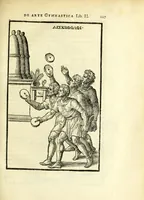 Picture 18 of 27 from Hieronymi Mercurialis Foroliviensis De arte gymnastica libri sex : in quibus exercitationum omnium vetustarum genera, loca, modi, facultates, & quidquid denique ad corporis humani exercitationes pertinet diligenter explicatur (1672), leaf 189