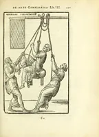 Picture 26 of 27 from Hieronymi Mercurialis Foroliviensis De arte gymnastica libri sex : in quibus exercitationum omnium vetustarum genera, loca, modi, facultates, & quidquid denique ad corporis humani exercitationes pertinet diligenter explicatur (1672), leaf 251