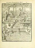 Picture 6 of 27 from Hieronymi Mercurialis Foroliviensis De arte gymnastica libri sex : in quibus exercitationum omnium vetustarum genera, loca, modi, facultates, & quidquid denique ad corporis humani exercitationes pertinet diligenter explicatur (1672), leaf 71