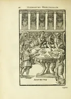 Picture 8 of 27 from Hieronymi Mercurialis Foroliviensis De arte gymnastica libri sex : in quibus exercitationum omnium vetustarum genera, loca, modi, facultates, & quidquid denique ad corporis humani exercitationes pertinet diligenter explicatur (1672), leaf 88