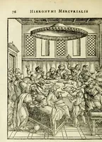 Picture 10 of 27 from Hieronymi Mercurialis Foroliviensis De arte gymnastica libri sex : in quibus exercitationum omnium vetustarum genera, loca, modi, facultates, & quidquid denique ad corporis humani exercitationes pertinet diligenter explicatur (1672), leaf 96