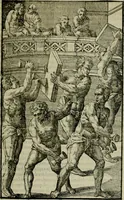 An illustration from Hieronymi Mercvrialis De arte gymnastica libri sex : in quibus exercitationum omnium vetustarum genera, loca, modi, facultates, & quidquid deniq. ad corporis humani exercitationes pertinet, diligenter explicatur .. (1573)