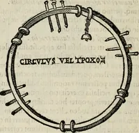 Picture 28 of 29 from Hieronymi Mercvrialis De arte gymnastica libri sex : in quibus exercitationum omnium vetustarum genera, loca, modi, facultates, & quidquid deniq. ad corporis humani exercitationes pertinet, diligenter explicatur .. (1573), leaf 185