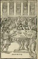 An illustration from Hieronymi Mercvrialis De arte gymnastica libri sex : in quibus exercitationum omnium vetustarum genera, loca, modi, facultates, & quidquid deniq. ad corporis humani exercitationes pertinet, diligenter explicatur .. (1573)