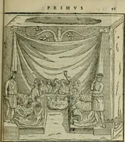 An illustration from Hieronymi Mercvrialis De arte gymnastica libri sex : in quibus exercitationum omnium vetustarum genera, loca, modi, facultates, & quidquid deniq. ad corporis humani exercitationes pertinet, diligenter explicatur .. (1573)