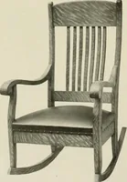 An illustration from High grade chairs & rockers. (1911)
