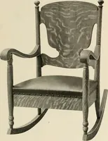 An illustration from High grade chairs & rockers. (1911)