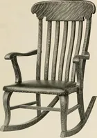 An illustration from High grade chairs & rockers. (1911)