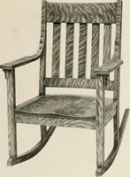 An illustration from High grade chairs & rockers. (1911)