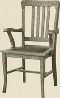 An illustration from High grade chairs & rockers. (1911)