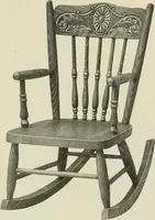 An illustration from High grade chairs & rockers. (1911)