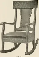 An illustration from High grade chairs & rockers. (1911)