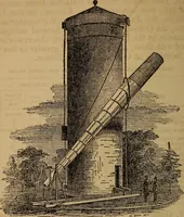 An illustration from A high-school astronomy: in which the descriptive, physical, and practical are combined .. (1859)