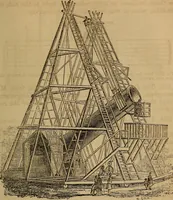 An illustration from A high-school astronomy: in which the descriptive, physical, and practical are combined .. (1859)