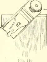 An illustration from High school manual training course in woodwork, including cost of equipment and supplies and studies on trees and wood (1905)