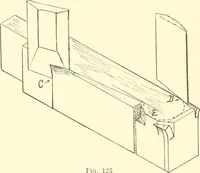 An illustration from High school manual training course in woodwork, including cost of equipment and supplies and studies on trees and wood (1905)
