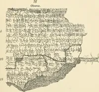 An illustration from Hilprecht anniversary volume. Studies in Assyriology and archaeology dedicated to Hermann V. Hilprecht upon the twenty-fifth anniversary of his doctorate and his fiftieth birthday (July 28) (1909)