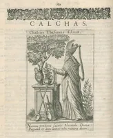 An illustration from Tractatus posthumus Jani Jacobi Boissardi Vesvuntini de divinatione et magicis præstigiis: quarum veritas ac vanitas solidè exponitur per descriptionem deorum fatidicorum qui olim responsa dederunt; eorundemque prophetarum, sacerdotum, Phoebadum, Sibyllarum et divinorum qui priscis temporibus celebres oraculis exstiterunt / Adjunctis simul omnium effigiebus, ab ipso autore ... delineatis ; jam ... æri incisis per Joh. Theodor. de Bry (1611)