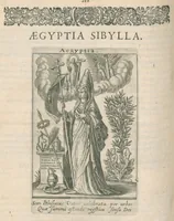 An illustration from Tractatus posthumus Jani Jacobi Boissardi Vesvuntini de divinatione et magicis præstigiis: quarum veritas ac vanitas solidè exponitur per descriptionem deorum fatidicorum qui olim responsa dederunt; eorundemque prophetarum, sacerdotum, Phoebadum, Sibyllarum et divinorum qui priscis temporibus celebres oraculis exstiterunt / Adjunctis simul omnium effigiebus, ab ipso autore ... delineatis ; jam ... æri incisis per Joh. Theodor. de Bry (1611)