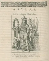 An illustration from Tractatus posthumus Jani Jacobi Boissardi Vesvuntini de divinatione et magicis præstigiis: quarum veritas ac vanitas solidè exponitur per descriptionem deorum fatidicorum qui olim responsa dederunt; eorundemque prophetarum, sacerdotum, Phoebadum, Sibyllarum et divinorum qui priscis temporibus celebres oraculis exstiterunt / Adjunctis simul omnium effigiebus, ab ipso autore ... delineatis ; jam ... æri incisis per Joh. Theodor. de Bry (1611)