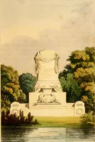 An illustration from Hints on ornamental gardening : consisting of a series of designs for garden buildings, useful and decorative gates, fences, railroads, &c., accompanied by observations on the principles and theory of rural improvement, interspersed with occasional remarks on rural architecture. (1823)
