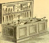 An illustration from Hints and practical information for cabinet-makers, upholsterers, and furniture men generally .. (1884)